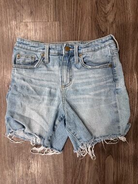 Universal Thread Light Blue Distressed Denim Shorts